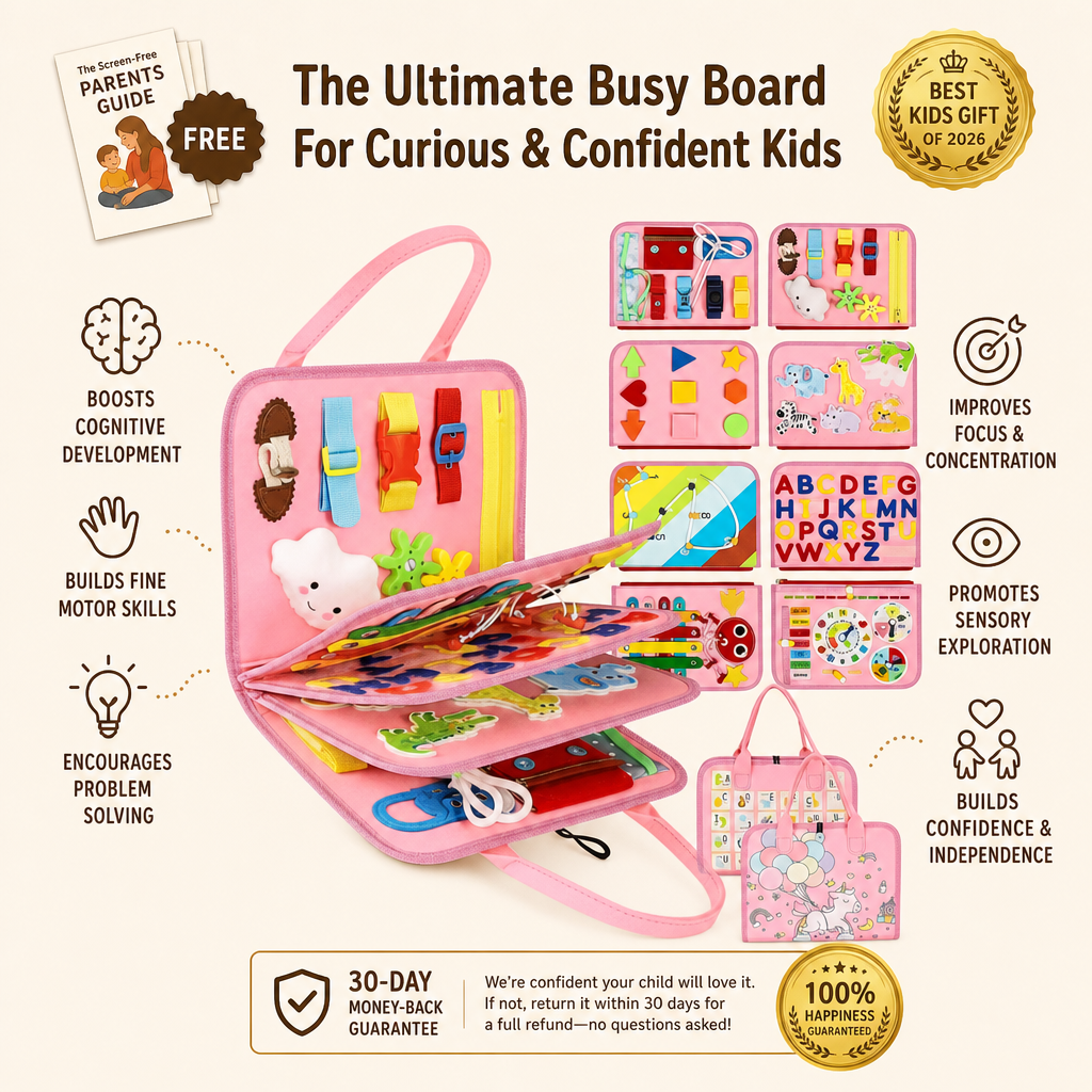 Nooche Montessori Busy Board