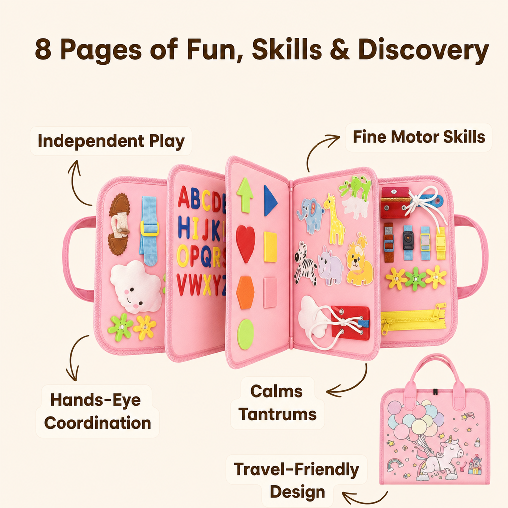 Nooche Montessori Busy Board